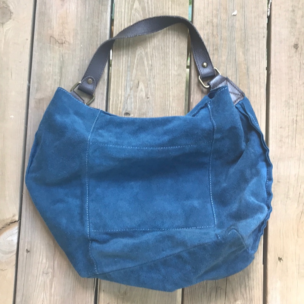 Blue purse - made in Italy
